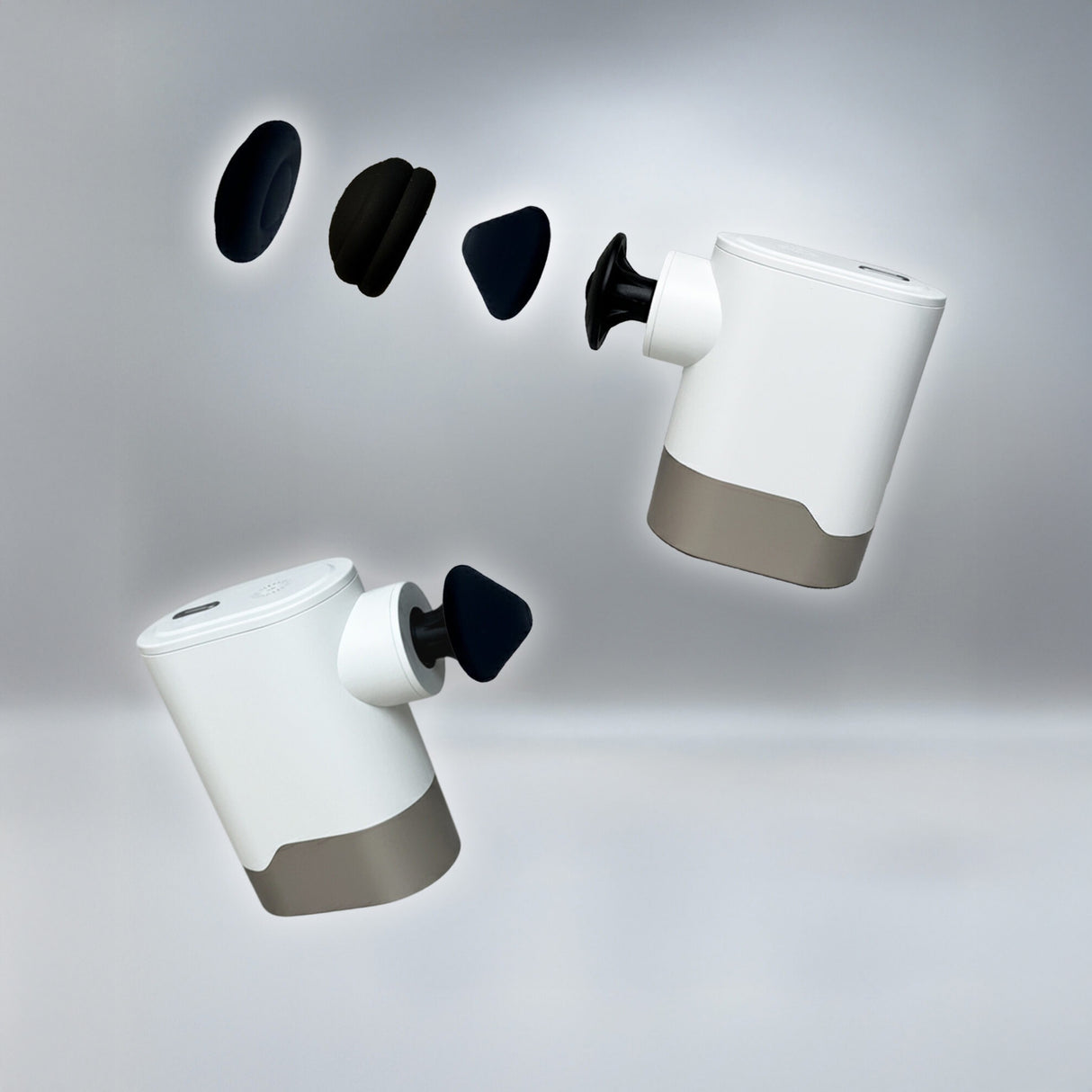 مسدس تدليك محمول صغير الحجم P5 - قابل لإعادة الشحن بحجم الجيب - علاج اهتزازي لاستعادة العضلات