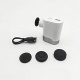 مسدس تدليك محمول صغير الحجم P5 - قابل لإعادة الشحن بحجم الجيب - علاج اهتزازي لاستعادة العضلات