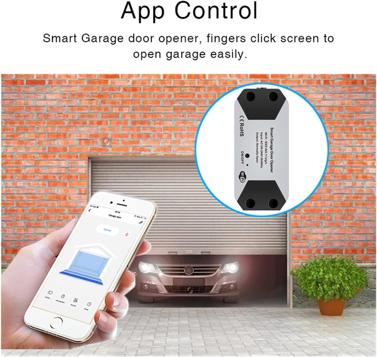 Smart Garage Door opener WIFI - SASKA