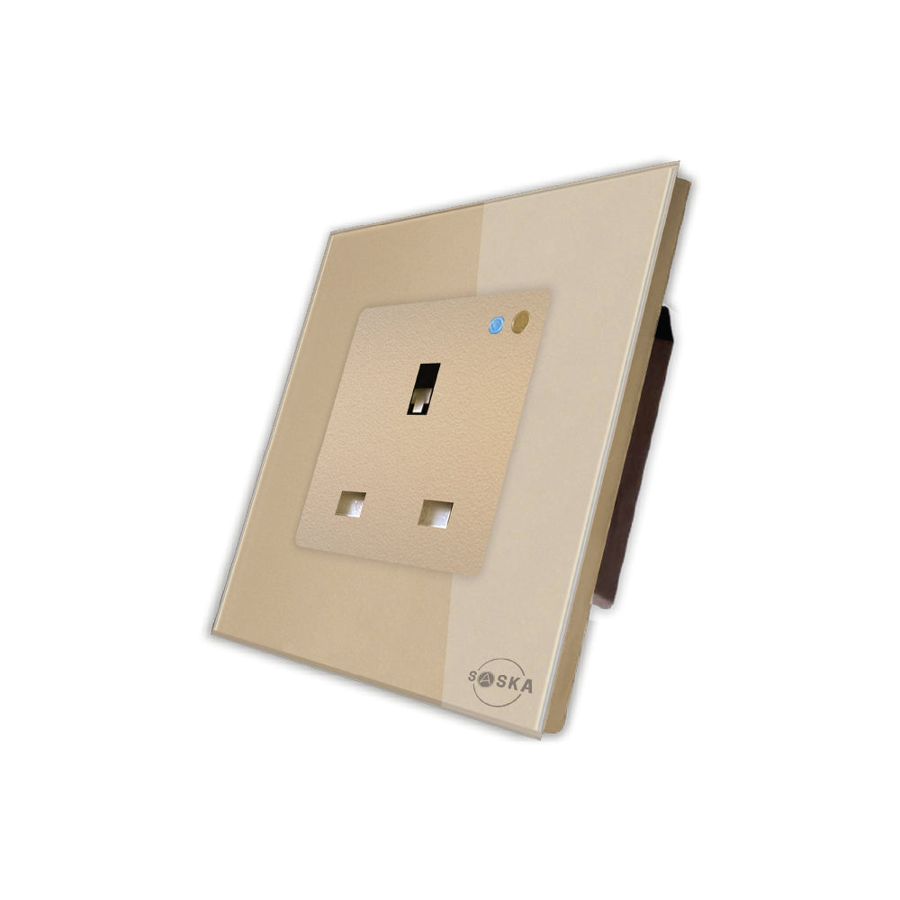 Saska Smart Wall Socket Single