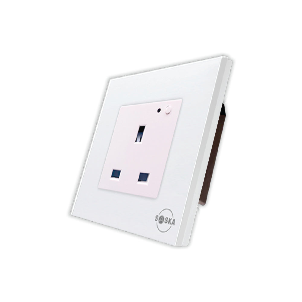 Saska Smart Wall Socket Single - SASKA Trading