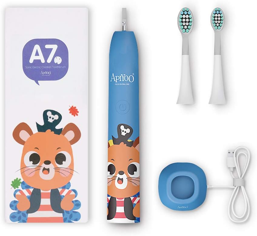 Apiyoo A7 Sonic Electric Kids Toothbrush - SASKA Trading