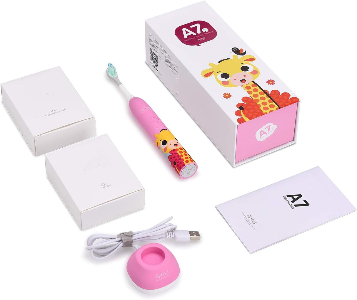 Apiyoo A7 Sonic Electric Kids Toothbrush - SASKA Trading