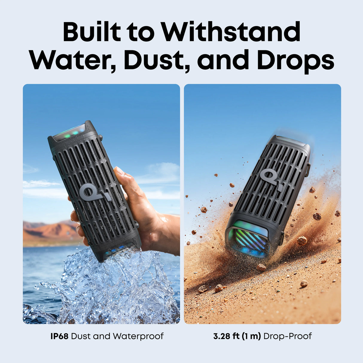 Boom 3i 50W Waterproof Bluetooth Speaker with 16H Playtime - Soundcore by Anker