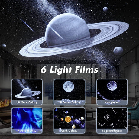 Star Vision Projector S02 Table Lamp and Speaker | Projector | SASKA Trading