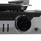 Camping Gas Stove 2400W with Cartridge, Adapter & Carry Case All-in-One