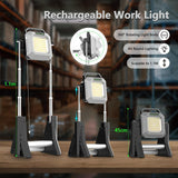 Portable Multifunctional Work Light – Adjustable and Rechargeable.