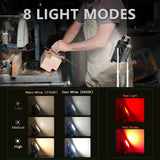 Portable Multifunctional Work Light – Adjustable and Rechargeable.