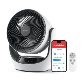Smart Battery Circulator Fan by SwitchBot | Portable Fan | SASKA Trading