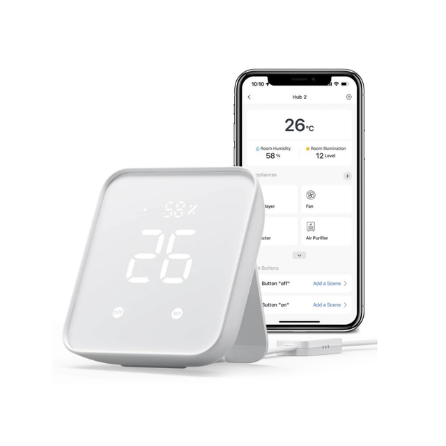 SwitchBot Hub 2 - Smart Wifi Remote Control Hub