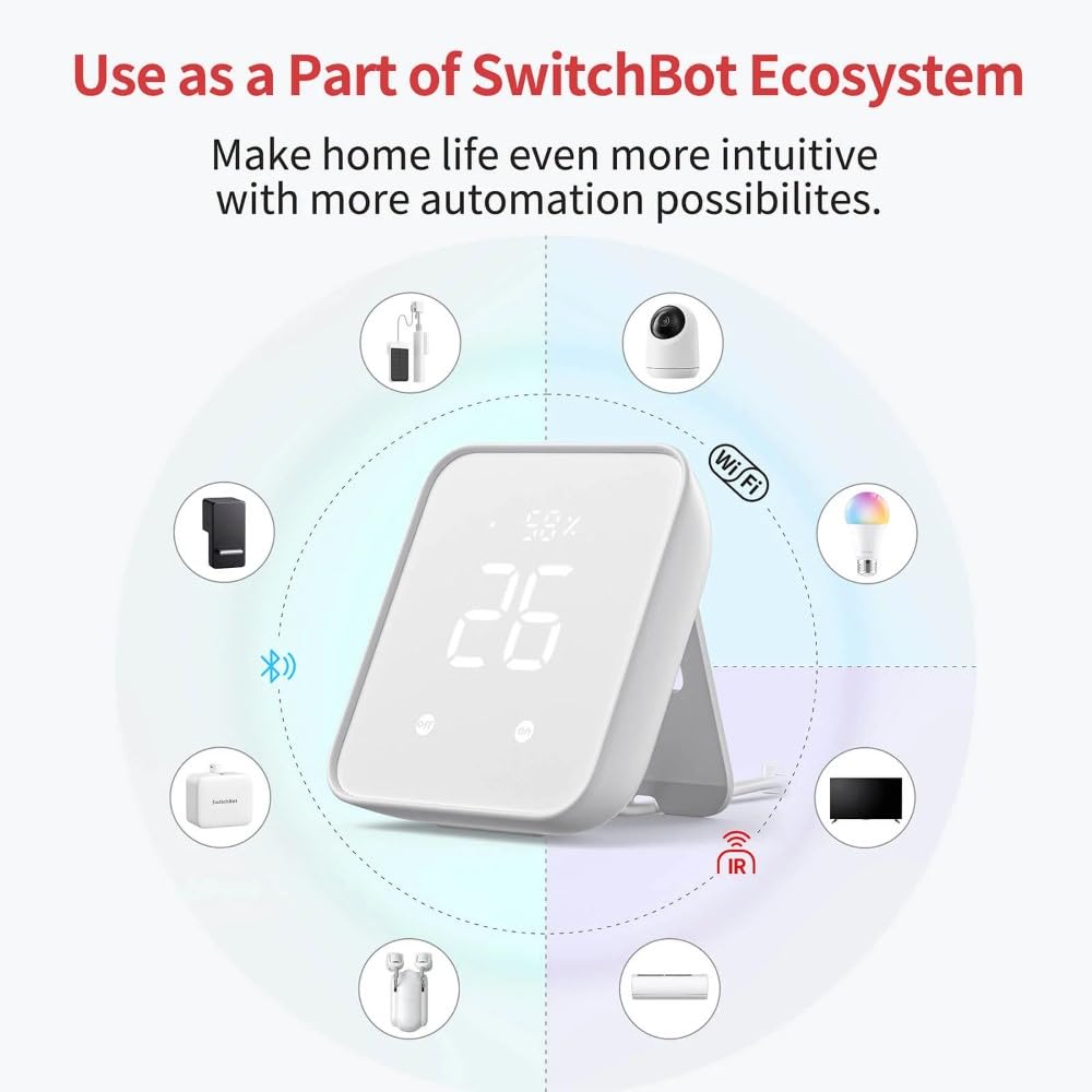 Hub-2 Smart Wi-Fi Remote Control Hub by SwitchBot - SASKA Trading