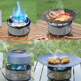 Portable Camping Gas Stove 6 Burner TC-DF-8 by TAKU Murano
