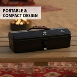 Tea and Coffee Camping Set، Cups, Teapot, Spoons, and Accessories for Camping, Hiking, Picnics, Travel