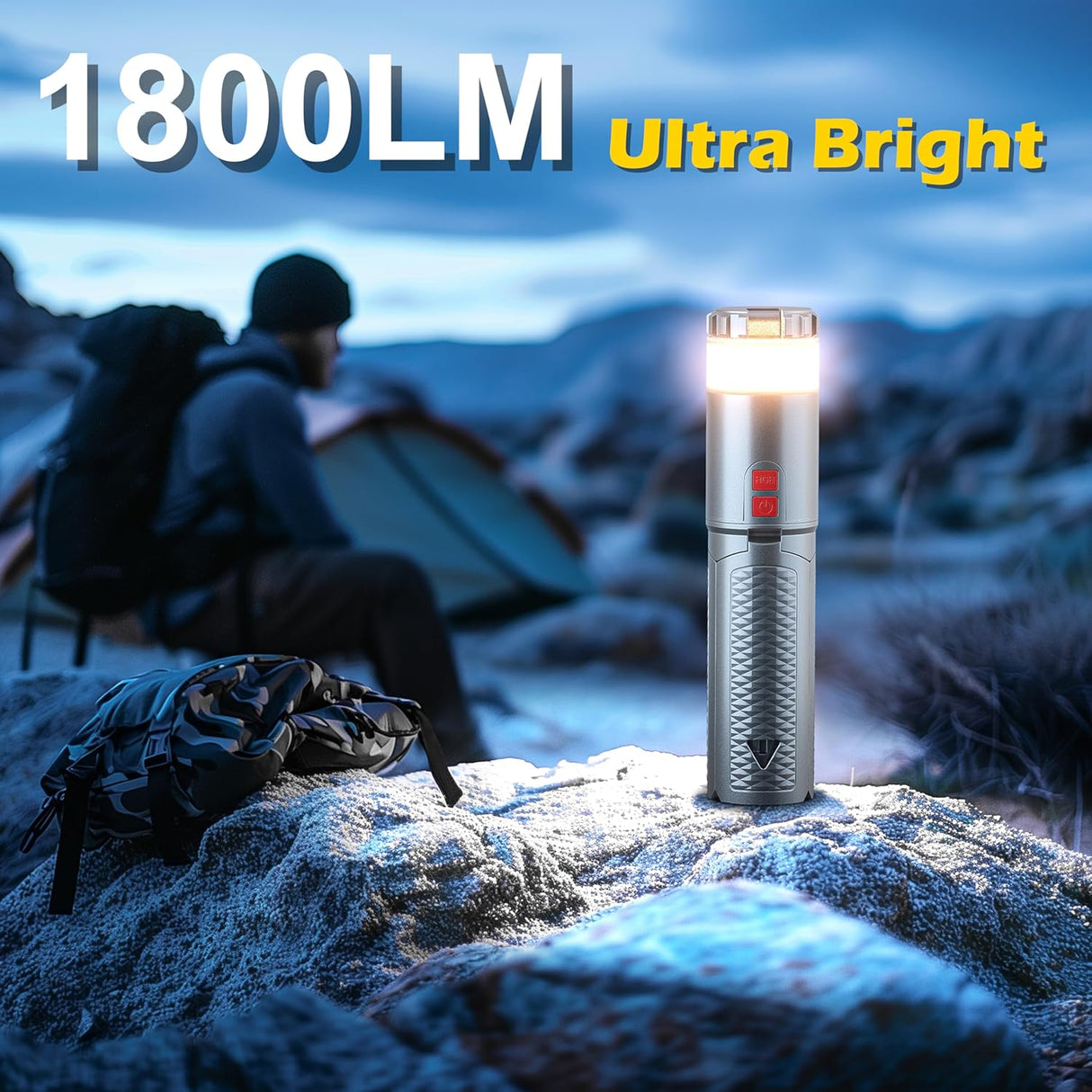 Multifunctional Telescopic Camping Light