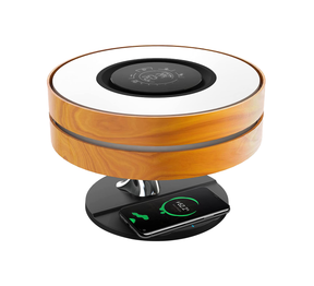 The Dawn Bedside Desk Lamp with Wireless charger and speaker | Bedside Lamp | SASKA Trading