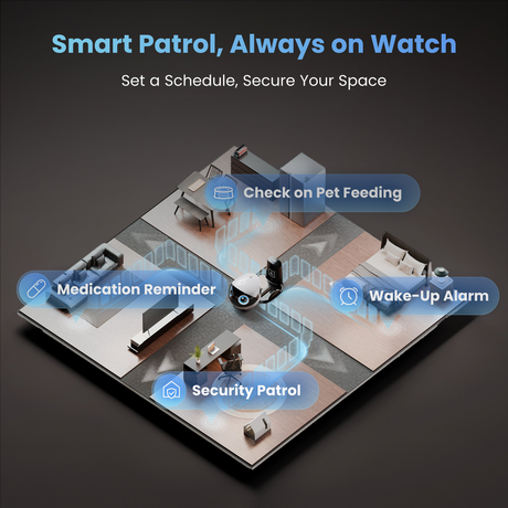 EBO Air 2 Plus Companion Robot – AI Home Assistant Robot with 3K Camera & Smart Auto Tracking by Enabot | AI Robot | SASKA Trading