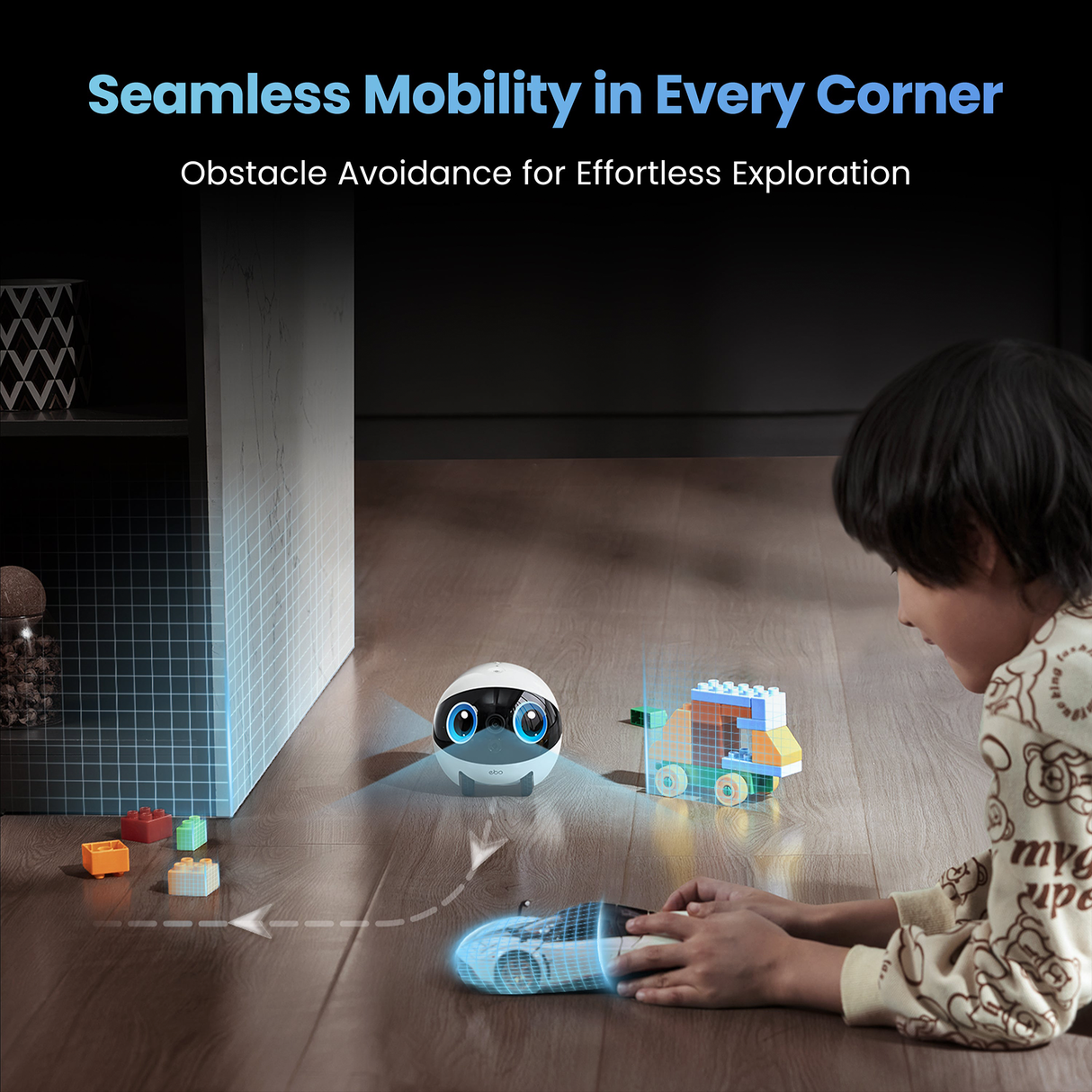 EBO Air 2 Plus Companion Robot – AI Home Assistant Robot with 3K Camera & Smart Auto Tracking by Enabot