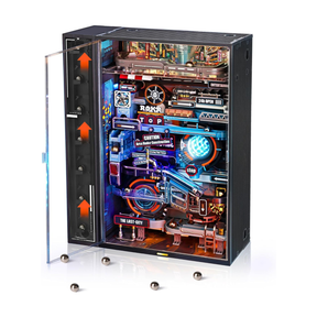 The Last City Marble Run Mechanical 3D Puzzle – Futuristic Steampunk Building Set by ROKR | 3D Puzzle | SASKA | saska.ae