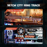 The Last City Marble Run Mechanical 3D Puzzle – Futuristic Steampunk Building Set by ROKR | 3D Puzzle | SASKA Trading