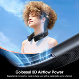 COOLiFY 2S Portable Neck Air Conditioner – Instant 360° Cooling, Wearable Fan with 28H Battery by Torras