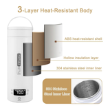 Travel Electric Kettle with Adjustable Temperature 450ML | Portable Kettle | SASKA Trading Dubai UAE