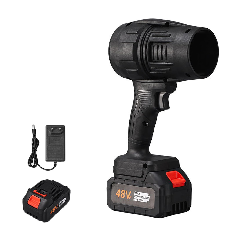 Portable Cordless Battery Powered Turbo Air Blower Black Air