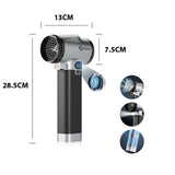 Cordless Air Blower Turbo Fan Dryer High-Speed Rechargeable Handheld Dryer for Cars, Home, and Office by Booster