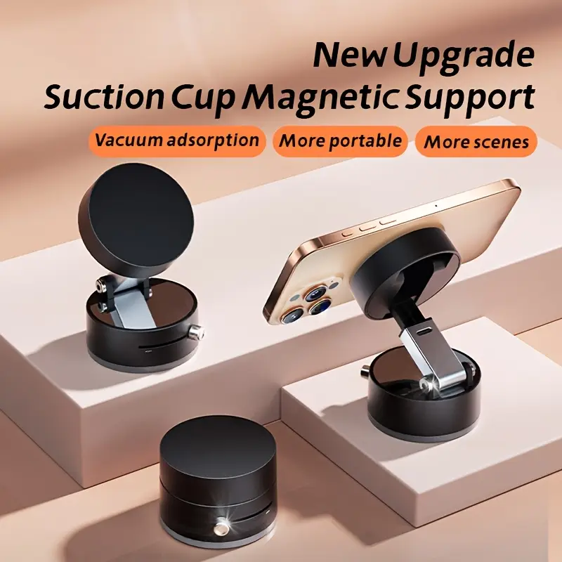 Vacuum Suction Magnetic Car Phone Holder A2 - SASKA Trading