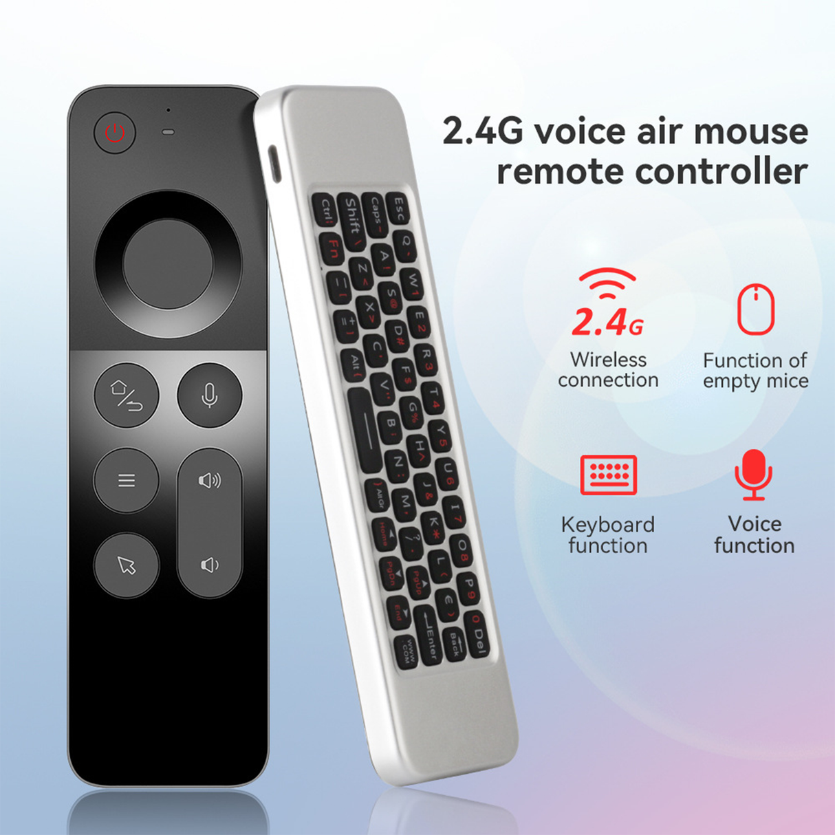 W3 Wireless Air Mouse Remote 4-in-1