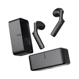 W4 Plus AI Real-Time Translation Earbuds with Bone Conduction by Timekettle, 52 Languages, 106 Accents, 13 Offline Language Packs, Two-Way Call & Video Translation black