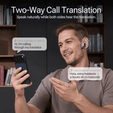 W4 Plus AI Real-Time Translation Earbuds with Bone Conduction by Timekettle, 52 Languages, 106 Accents, 13 Offline Language Packs, Two-Way Call & Video Translation