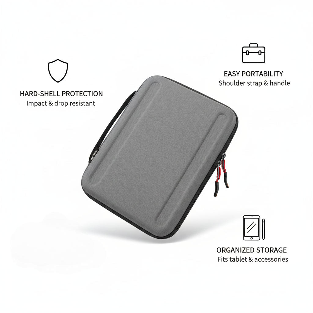 11-Inch iPad Protection Bag with Apple Pencil Compartment and Carrying Handle by WiWU