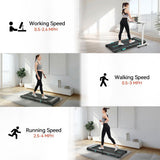 Walking Pad Treadmill for Home and Office Use Under Desk Walking Machine 0.75HP