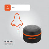 مجموعة إزالة الشعر بالشمع للنساء والرجال - سخان مزدوج، 50 غرام من حبيبات الشمع، سريع الذوبان من Porodo