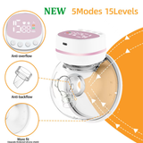 Wearable Electric Breast Pump with 3 Modes & 15 Speeds by MOMWELL | Breast pump | Buy Now at SASKA Trading