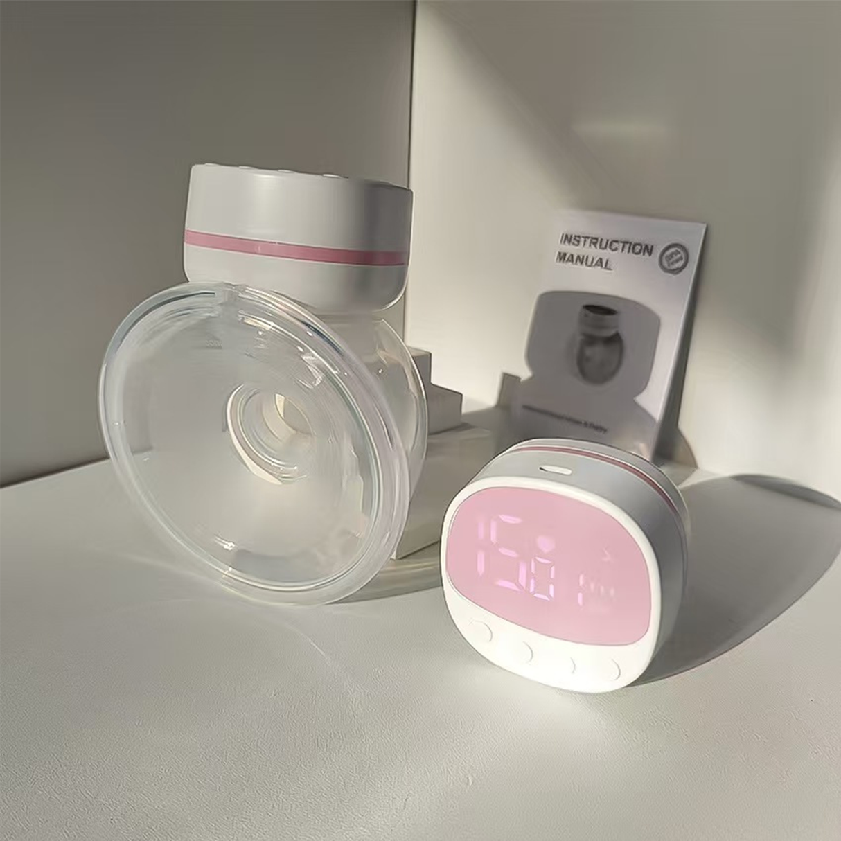 Wearable Electric Breast Pump with 3 Modes & 15 Speeds by MOMWELL | Breast pump | Buy Now at SASKA Trading