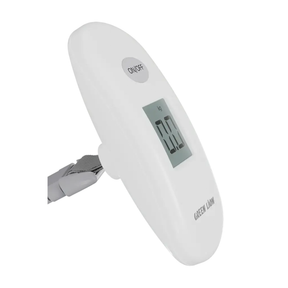 Weight Mate Digital Luggage Scale – Portable High-Precision Travel Weight Checker with LCD Display, Tare & Auto-Off (Gray) by Green Lion | Digital Scale | SASKA Trading