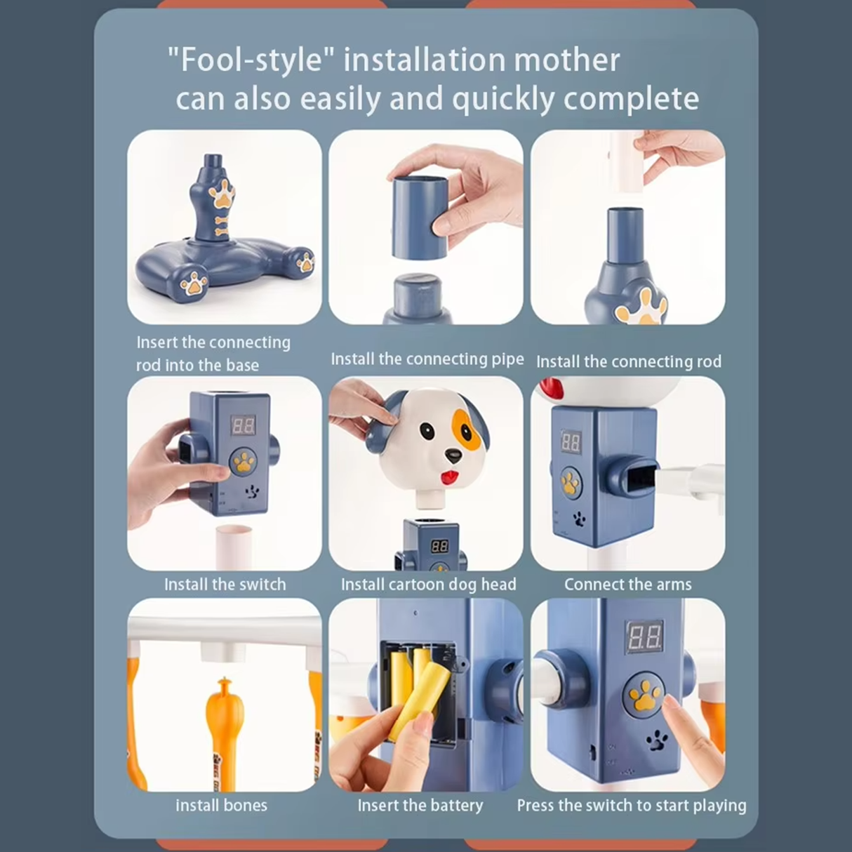 Well Hello Catch Stick Reaction Game for Hand Eye Coordination Training