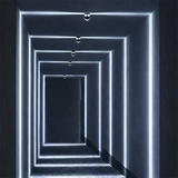 English: 360° LED Window Sill Track Light 5W – Modern Circular Wall & Window Frame Lamp | LED Light | SASKA Trading