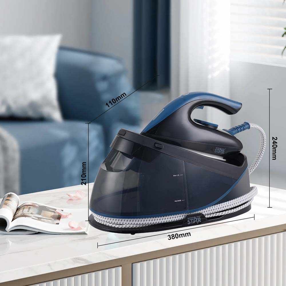 Electric Steam Station Iron with Water Tank by Winning Star - SASKA Trading