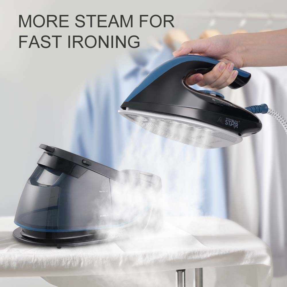 Electric Steam Station Iron with Water Tank by Winning Star - SASKA Trading