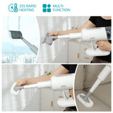 5-in-1 Upright Steam Cleaner 1500W with 400ml Water Tank, 13 Accessories, Fast Heat-Up & Foldable Design by Winning Star