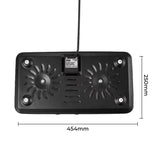 Double Electric Hot Plate 2500W (1500W + 1000W), Dual Burner Portable Electric Cooker with Adjustable Temperature Control by Winning Star