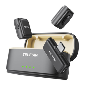 Wireless Lavalier Microphone by TELESIN | Wireless Microphone | SASKA Trading