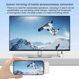 طقم مرسل ومستقبل لاسلكي HD بدقة 1080P ومعدل 60Hz – نظام عرض ومشاركة شاشة HDMI لاسلكي يعمل بالتوصيل المباشر بمدى يصل إلى 50 متر