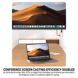 طقم مرسل ومستقبل لاسلكي HD بدقة 1080P ومعدل 60Hz – نظام عرض ومشاركة شاشة HDMI لاسلكي يعمل بالتوصيل المباشر بمدى يصل إلى 50 متر