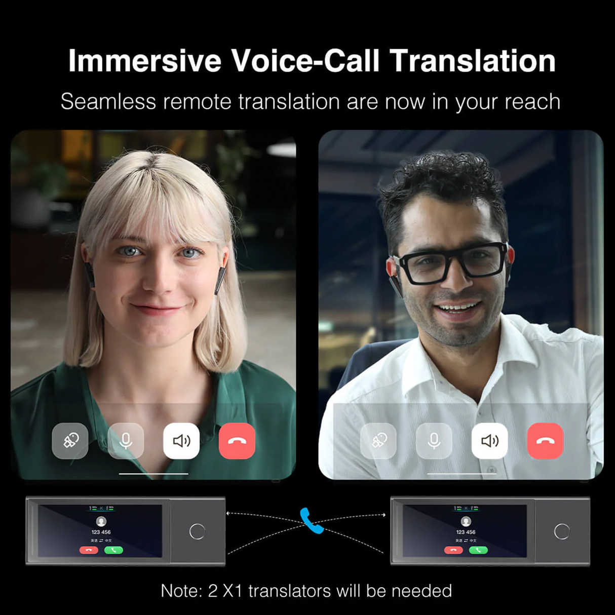 X1 AI Interpreter Hub – Multilingual Real-Time Translation Device with Standalone Operation & Earbuds by Timekettle