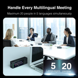 X1 AI Interpreter Hub – Multilingual Real-Time Translation Device with Standalone Operation & Earbuds by Timekettle