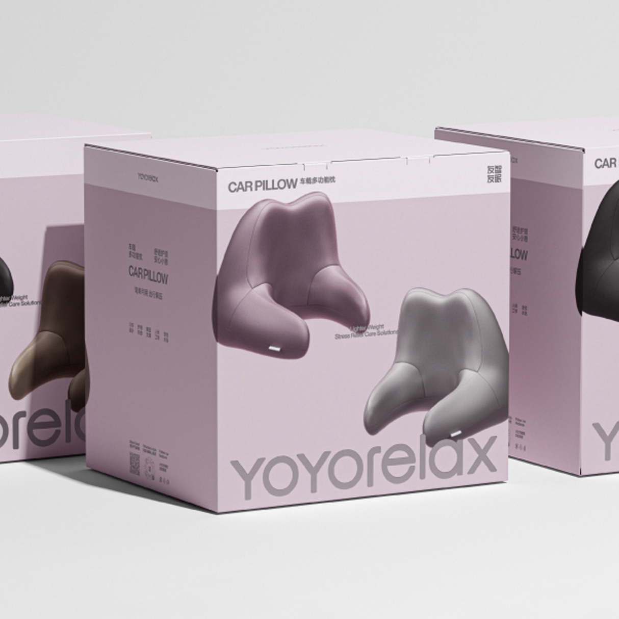 Ergonomic Car Neck Pillow – U-Shaped Headrest with Memory Foam by Yoyorelax