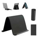 Portable Foldable Silicone Phone Holder, Multi-Angle Adjustable Flexible Phone & Tablet Stand,  black saska trading SASKA AE